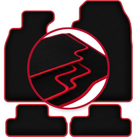Tapis de voiture CARLUX-RED pour : Mini Cooper R52 Cabrio (2004-2008)