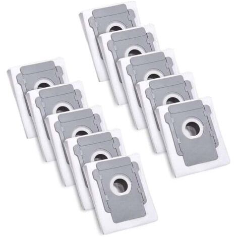 Lot de 10 sacs sous vide compatibles avec Roomba série I et J - Lot de 10 sacs sous vide pour aspirateur robot j5+ j6+ j7+ j8+ j9+ i1+ i2+ i3+ i4+ i5+ i6+ i7+ i8+
