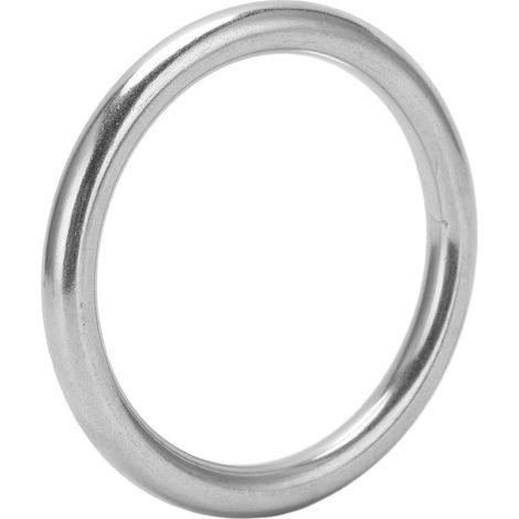 Anneau en acier inoxydable pour équipement nautique, plongée sous-marine et navigation - 8mm de diamètre, 8x60mm (1/5)