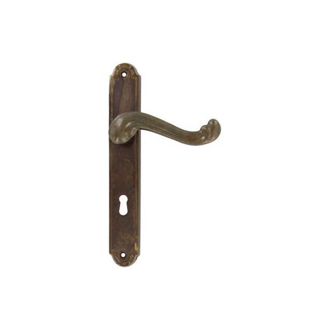 BL MANIGLIA OTTONE BRONZATO BAROCCO Q.8/70- 4,0 blister