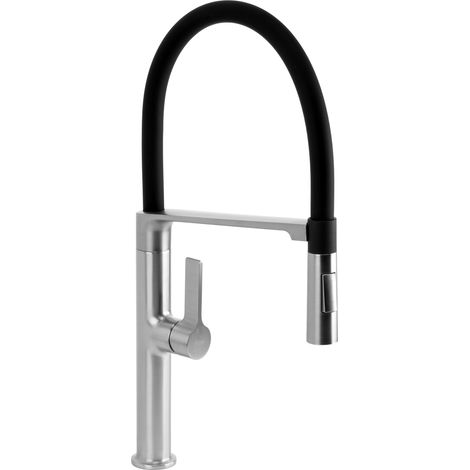 Robinet De Cuisine Rea Lago Brush Steel (1/5)