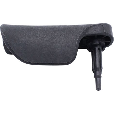Schwarzer Motorhaubenentriegelungsgriff für Audi TT MK2 (2007-2014), Rechtslenker (1/5)
