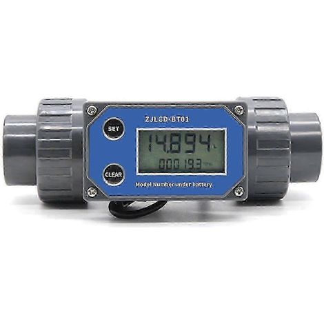 Débitmètre électronique à turbine LCD GaukE js C ZJPVC-BT01-DN40 (1"/1,2"/1,5"/2"/2,5"/3") (1/5)