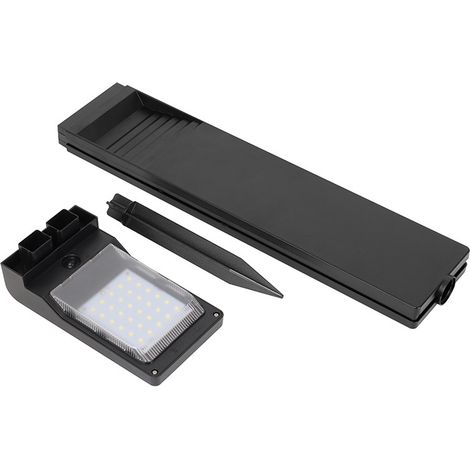 Lampe Solaire Exterieur [2 pcs] 40 LED Spot Solaire Extérieur Etanche IP64, Projecteur Solaire avec 2 modes de température de couleur pour Jardin, Cour, Allée Chemin