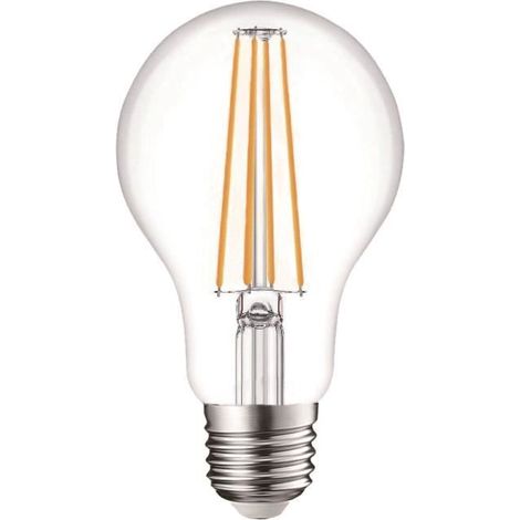 Ampoule LED - Forme A - E27 - 3,8W (équiv. 60W) - 3000K Blanc chaud (1/2)
