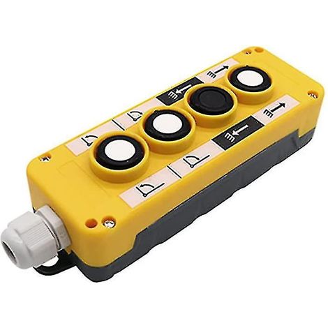 Commande à 4 boutons pour palan électrique étanche à la pluie, grue industrielle COP, commande de montée/descente --WHBYV (1/4)