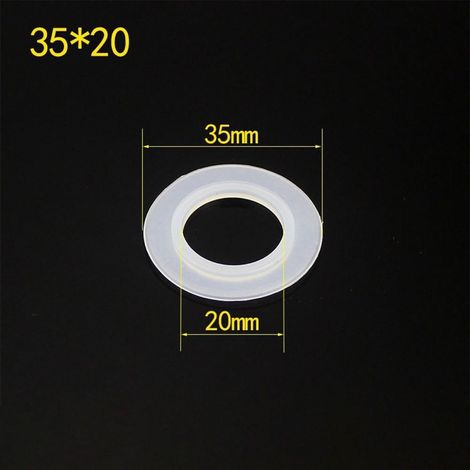 Joint Torique En Silicone - Pour Bouchon À Levier De Lavabo Et Baignoire - Diamètre 35x20 mm Et 38x23 mm - Lot De 1 (1/5)