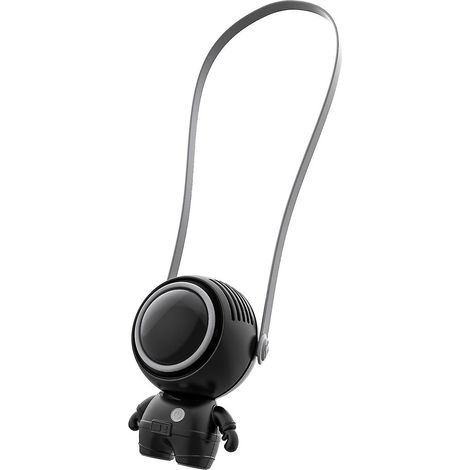 Ventilateur de cou portable mini USB, petit ventilateur de bureau multifonctionnel (1/5)