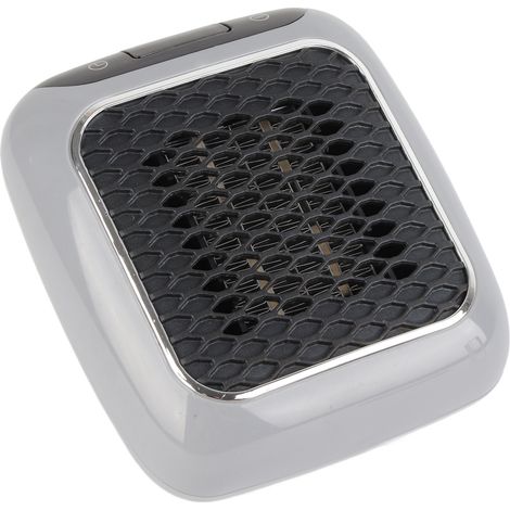 Chauffage de table électrique portable et compact avec ventilateur, idéal pour la maison et le bureau en hiver. (1/5)