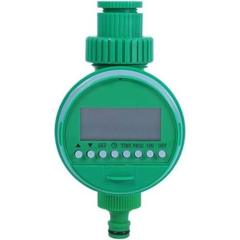 Lntyq Minuterie d'irrigation, Automatique LCD numérique Minuterie d'eau pour la Maison électronique Programmes de contrôleurs d'irrigation de Jardin pour Le contrôle des systèmes d'irrigation dans Le (1/4)