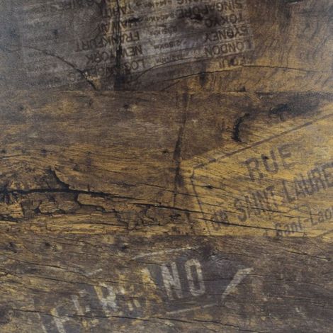 Plateau ALABAMA mélaminé style vintage pour intérieur