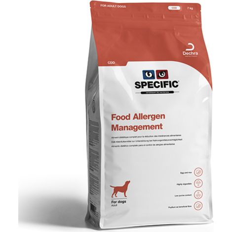 Specifico cibo per i cani con allergie alimentari Gestione allergeni CDD, 2 kg