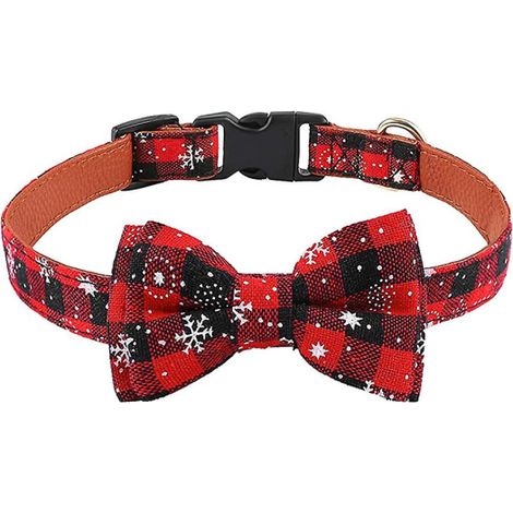 Nœud papillon pour chat et chien, ajustable, adapté aux petits et moyens animaux de compagnie, accessoire élégant pour animal domestique (1/4)