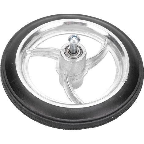 Pneu de rechange en alliage d'aluminium antidérapant en polyuréthane pour roue avant de 7 pouces pour personne handicapée, 8 mm (1/5)