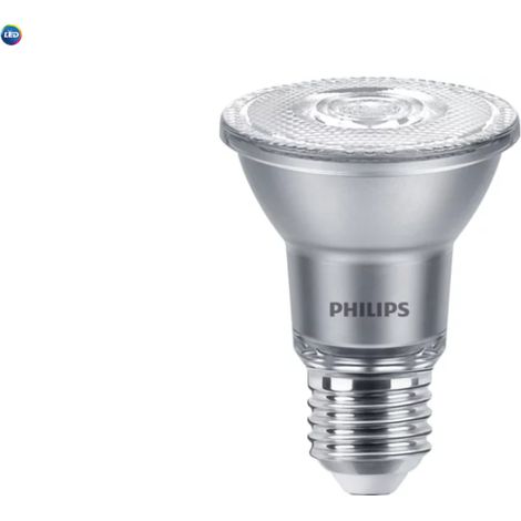 Bombilla led spot par20 6w 3000k philips lpar205093025 regulable