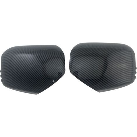 Couvercle Rétroviseur Latéral Fibre Carbone Compatible Mitsubishi L200 Triton 2006 2014 (1/4)