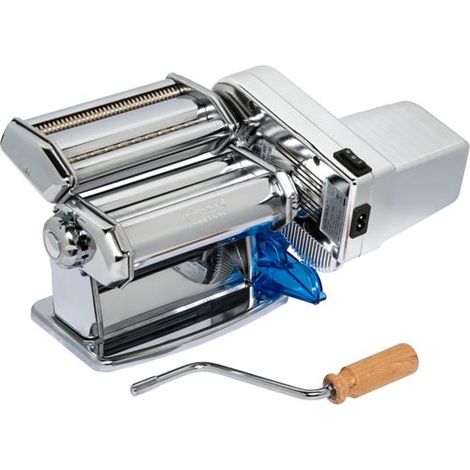 Imperia 4650 IPASTA Elektrische klassische Nudelmaschine, Edelstahl