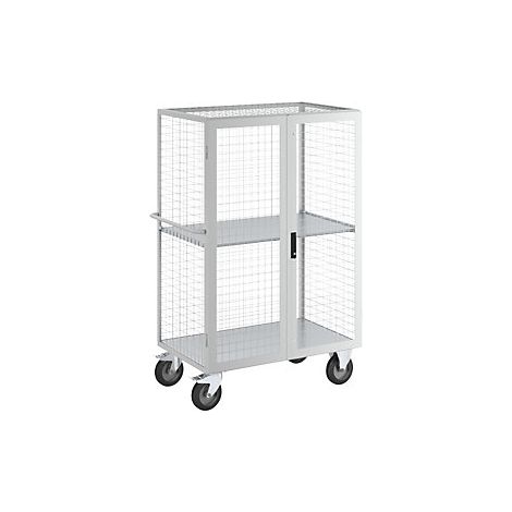 eurokraft pro  Carrello a ripiani ESD  porta a due battenti  1