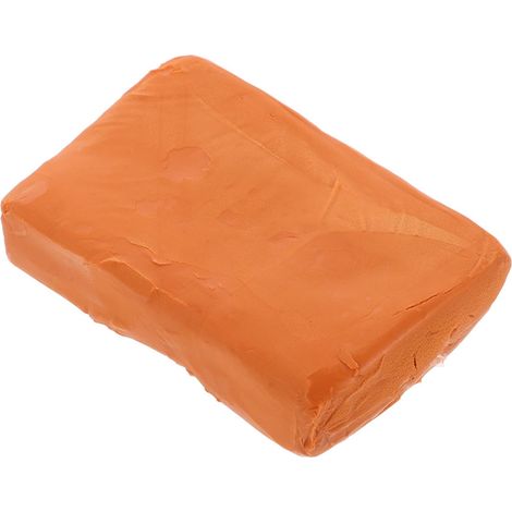 Orange Clay Bar for Lightweight Automotive Cleaning Cleans