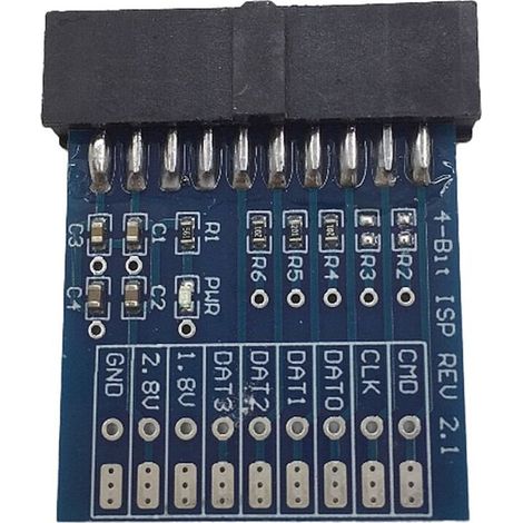 Un nouvel adaptateur JTAG pour les outils Easy Jtag Box/ESAYJTAG, ISP 4 bits ISP REV 2.1 (1/3)