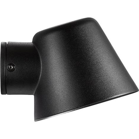 Lampada da parete esterna Nordlux Aleria nera design moderno
