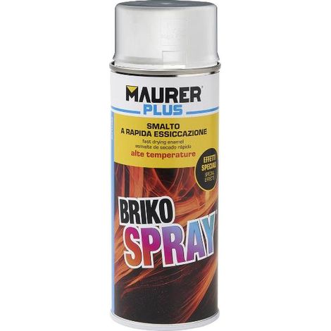 MAURER spray pintura resistente altas temperaturas blanco 400 ml.