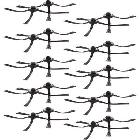 Lot de 20 brosses latérales pour AMIBOT Animal H2O (10 paires)