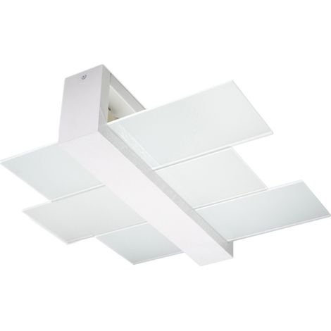 PLAFOND FENIKS 2 E27 BOIS BLANC SOLLUX SL.0078 (1/5)