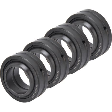 4 Pièces Roulement à Billes Sphérique Radial à Gorge Profonde Accessoire Kit pour Équipement GE20ES-2RS