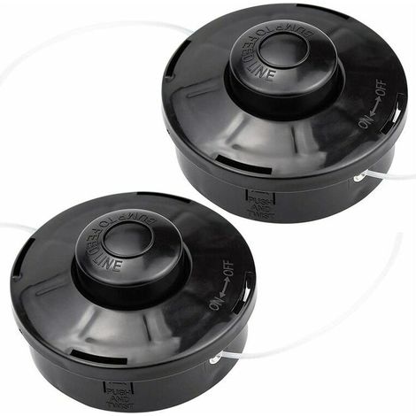 Set mit 2 Universal-Freischneiderköpfen A6481 Nylon-Ersatzspule für Trimmer-/Freischneider-Schneidkopf M10 x 1,25 für Benzin-Freischneider (1/5)