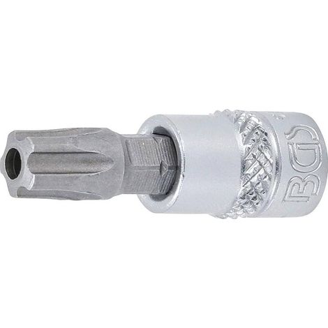 Douille à Embouts 6,3 mm (1/4) Profil TS Torx Plus Perçage TS45 - Précision et Durabilité, Acier - D-Work (1/5)