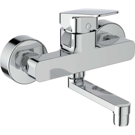 Ideal Standard Grifo monomando para lavabo Ceraplan proy.148-153mm Cromo, BD241AA (1/4)