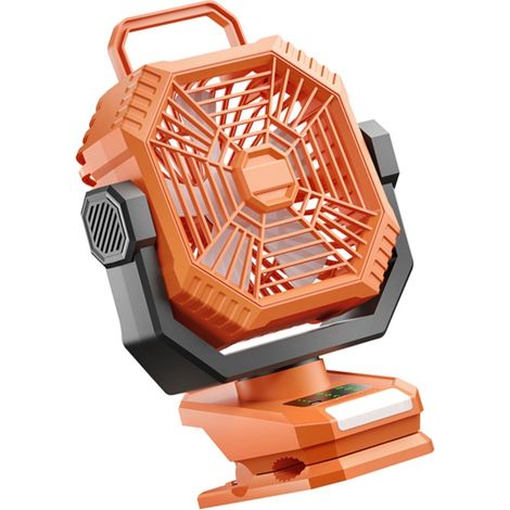 Ventilateur de camping sans fil rechargeable 5000/8000 mAh, ventilateur de plafond portable USB avec lumière LED pour tentes