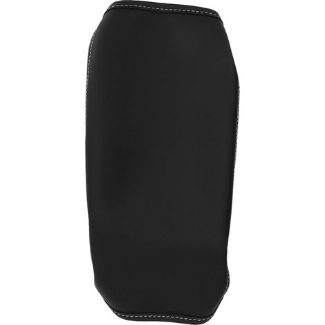 Coussin de coude pour console centrale Subaru Forester 2019-2023, garniture noire en microfibre, repose-bras de remplacement avec surpiqûres grises, support ergonomique. (1/5)
