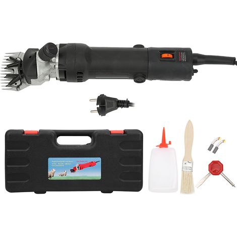 Broyeur électrique 690W pour moutons et chèvres, tondeuse à 6 vitesses, rasoir à laine pour animaux de ferme, 220V UE. (1/5)