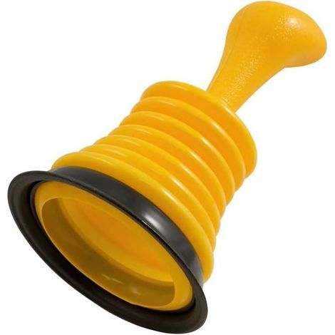Déboucheur évier mini jaune – Canalisation cuisine, toilette, salle bain – Entretien maison efficace (1/5)