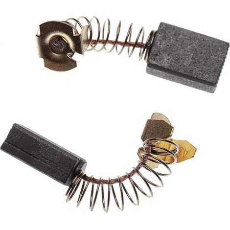 balais de charbon, charbon moteur, charbon de meulage 6 x 10 x 15 mm compatibles avec Makita 9218SB, 9741,