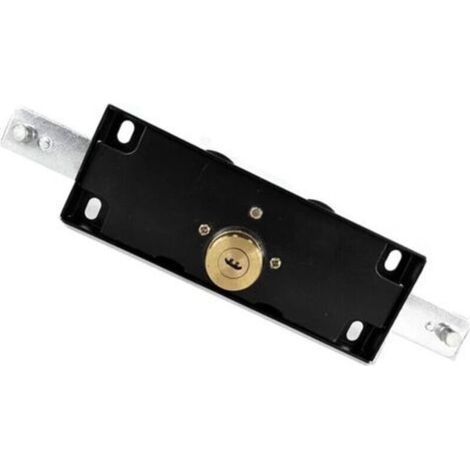 pair Serrure de porte de garage Atomic robuste – pour portes sectionnelles et portes coulissantes (1/4)