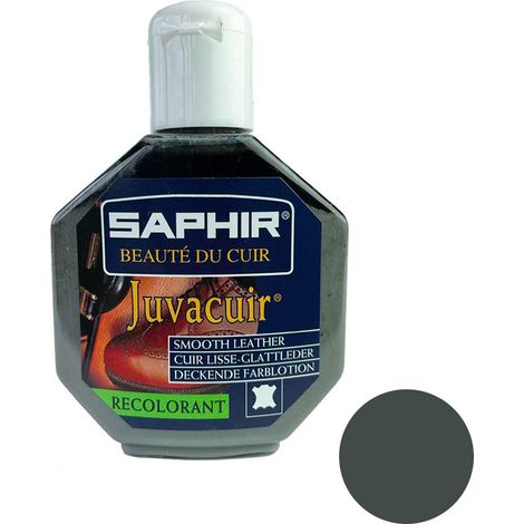 Recolorant Juvacuir cuir lisse gris 75ml Saphir