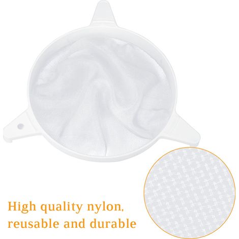 Passoire à miel double tamis extracteur filtre maille inox outil apiculteur équipement ruchers (1/5)
