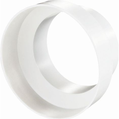 Pièce de réduction diamètre 80/100 mm pour conduit de ventilatio