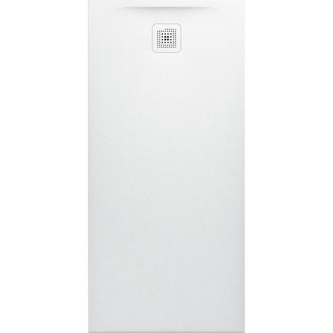 Receveur de douche LAUFEN PRO rectangulaire, bonde côté court 1500 x 700 x 42 mm blanc mat LAUFEN