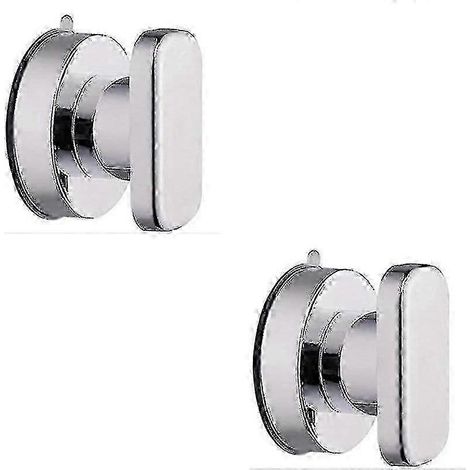 Poignée de porte en verre à ventouse haute résistance amovible, adaptée aux fenêtres de salles de douche, toilettes, espaces extérieurs, autoroutes et autres endroits. (1/5)