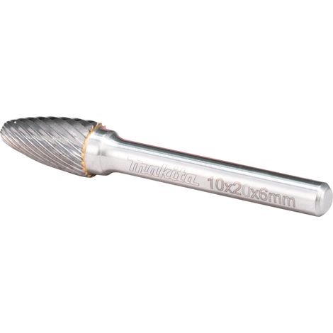 Makita B-52772 Cortador Arco Redondo 10x20mm Ø6mm 3/8x3/4" Ø1/2" Un Solo Diente (1/4)