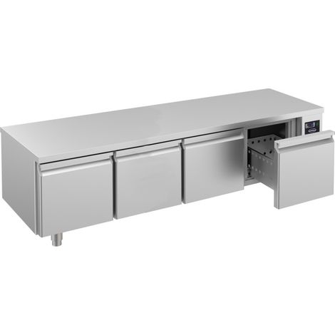 Table réfrigérée 600 haute 4 tiroirs - Combisteel (1/5)