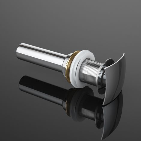 doporro® Válvula de desagüe para lavabos de tocador Push Up tapón de lavabo de Válvula PU06 (1/5)