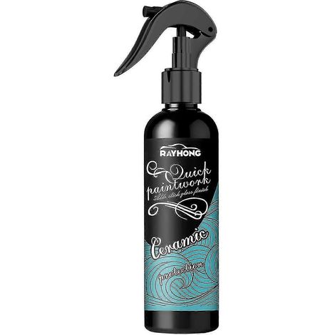 Revêtement céramique cristallin Rayhong pour l'automobile : polissage, décontamination de la peinture, protection anti-rayures, hydrofuge et nettoyage. (1/5)