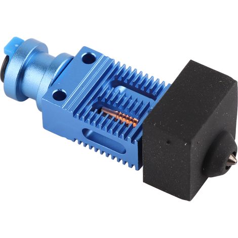 Tête d'impression 3D en métal, plaquée cuivre, résistante aux hautes températures, compatible CR10, CR10s et Ender3 V2.