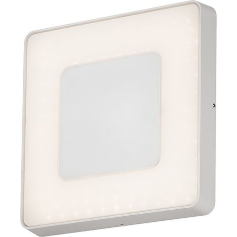 Konstsmide Carrara Applique d'extérieur moderne, carrée Dim à LED blanc chaud 25W, IP54 (1/3)