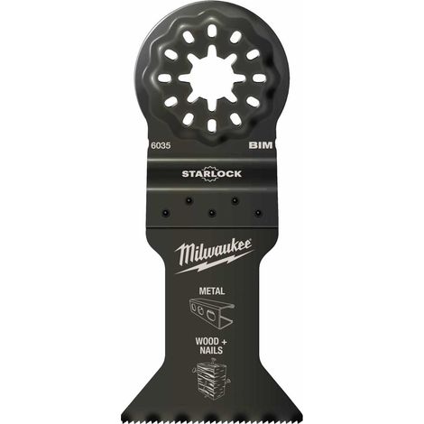 Milwaukee Aufsätze Aufsatz f. Multifunktionswerkzeug Multi-tool Starlock 48906035 (1/4)